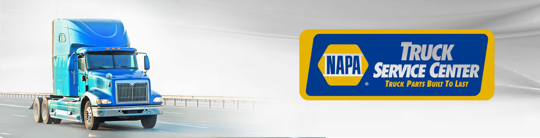 NAPA Truck Service Center Banner