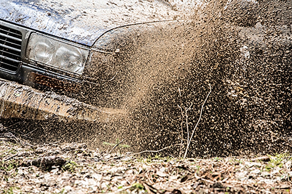 off roading 4x4 truck